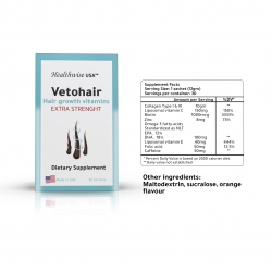Vetohair Hair Growth Vitamins